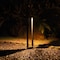 Gardenised Driveway Bollard Rectangle LED Garden Light, Large Black Aluminum Pathway Yard Outdoor Light QI004630.L - alternate 6
